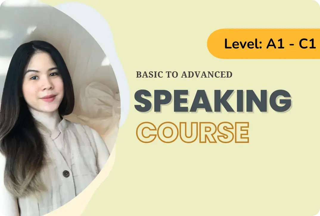Basic to advanced English Speaking course A1 to C1