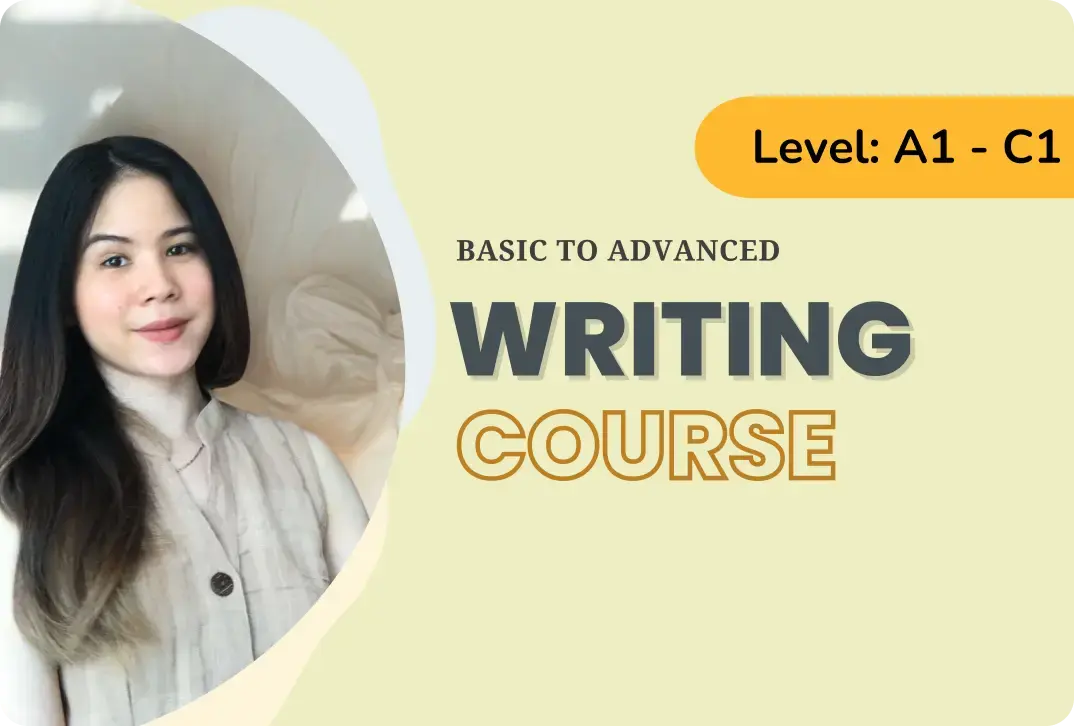 Basic to advanced English Writing course A1 to C1